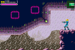 Samus in the rain.gif
