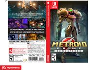 Printable box art cover from My Nintendo.