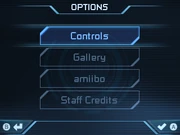 MSR options menu