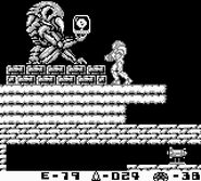 Samus obtains the Morph Bombs