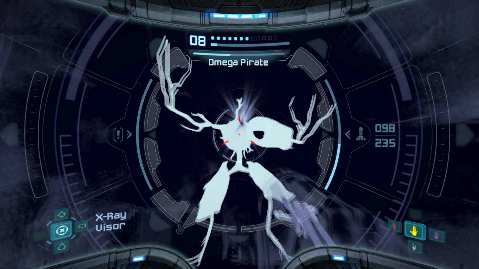 Metroid Prime Remastered screenshot: Omega Pirate