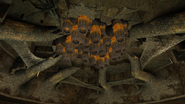 Barbed War Wasp Hive in Burn Dome, Metroid Prime.