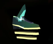 The Space Jump Boots as seen in Metroid Prime 2: Echoes.