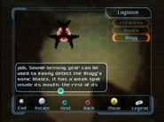 Bonus Disc Blogg Logbook.png (610 KB) Unused Logbook entry and with model in the Bonus Disc.