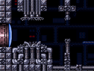 The remains of the original Control Capsule, as seen in Super Metroid.