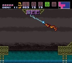 super metroid draygon grapple beam