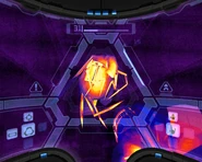 Plazmite in stasis seen with Thermal visor.