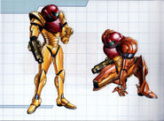 MSR Artbook Samus Power and Varia Suits (M2)