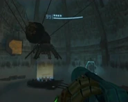 The Save Station, a panel, and the door