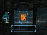 "Sova" scan in demo version of Metroid Prime