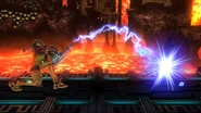 Samus's Grappling Beam in Wii U