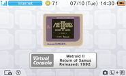 Metroid II 3DS Virtual Console icon