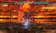 Samus places a power bomb.