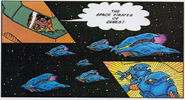 Zebesian Pirate Ships in the Super Metroid comic