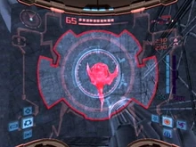 A Flying Ing Cache viewed through the .