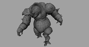 Ben Sprout wireframe render bryyo hidden court golem