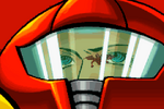 Samus' eyes in Zero Mission