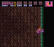 A Missile Tank in Super Metroid.