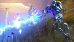 Dark Samus's Grab in Ultimate