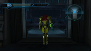 Samus enters the room for the first time.