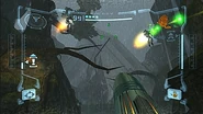 Frigate Crash Site.png (130 KB) Samus battles two Flying Pirates at the Frigate Crash Site