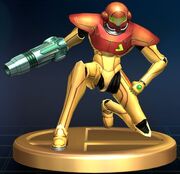 Samus(PowerSuit)BrawlTrophäe