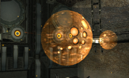 An unused version of the hologram of Aether, found in the files of the Metroid Prime 2: Echoes Bonus Disc. Notably, the planet is shown to have a moon.