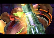 Pre-release image from Echoes, using the Grapple Beam's Prime model as a placeholder.