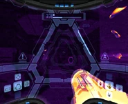 Room seen using the Thermal Visor.