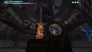 Samus using a Rotation Control Unit in Ore Processing.