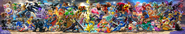 Super Smash Bros. Ultimate panoramic artwork