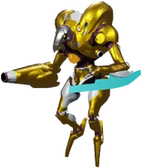 Robot Chozo Soldier (Gold).png (567 KB) Gold Robot Chozo Soldier's Metroid Dread model