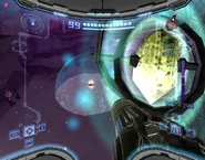 A Dark Agon Temple Key on the left, with a Sky Temple Key on the right.