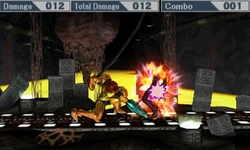 Samus's Earth Blaster in 3DS