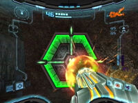 A Green Hatch from Metroid Prime 2: Echoes.