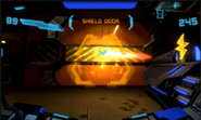 A Shield Door in Metroid Prime: Federation Force.