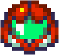 Selection menu icon from Metroid Fusion. (Front)