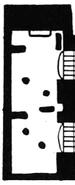 The room on a hand-drawn map in Victory Techniques for Metroid.