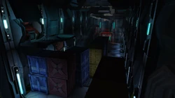 Cargo Hold with crates