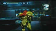 Another extra scene showing Samus in the office-like room.