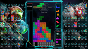 Tetris 99 Metroid ranks