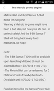 The Metroid promo begins! description page 2