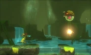 Agua en el área 2 (Metroid: Samus Returns).