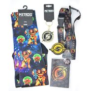 Socks, keychains and lanyards available at Nintendo New York beginning on June 1, 2018.[42]