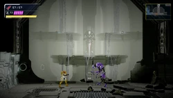 Purple E.M.M.I. stopped in-game