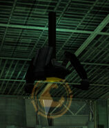 A Grapple Point in Sanctuary Temple in Metroid Prime 2: Echoes.