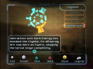 Unused Logbook entry in the Bonus Disc.