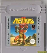 Cartucho de Metroid II.