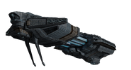 A higher quality model of the Carrier, seen only from the bridge of the Olympus in-game.