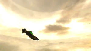  входит в небеса Элизии.